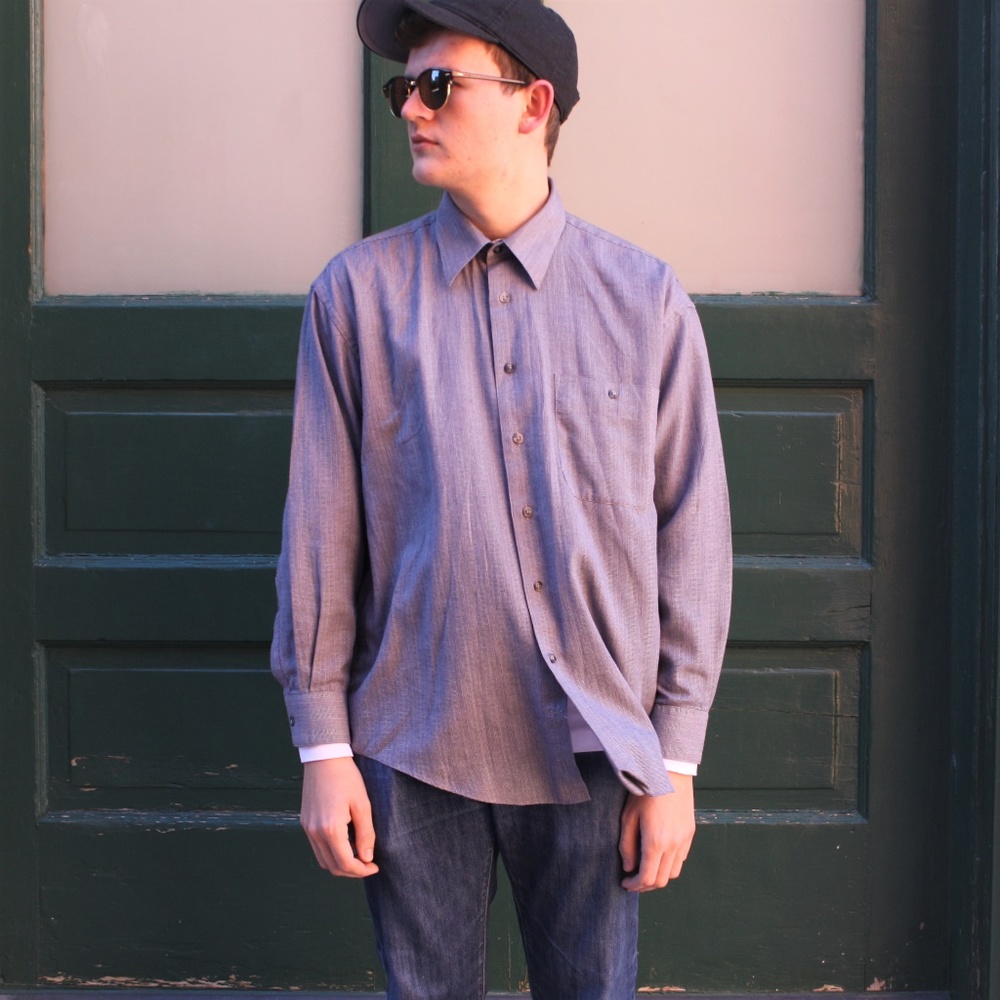 Yves Saint Laurent Button Down Dress Shirt